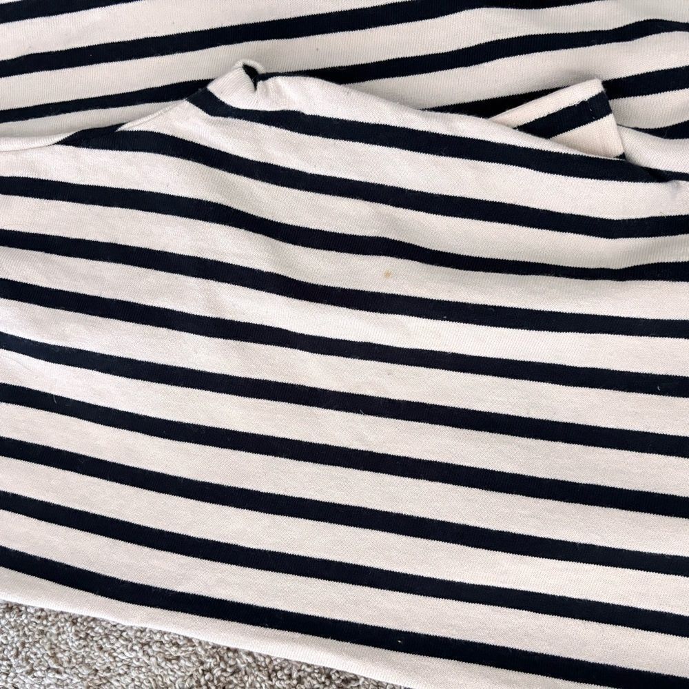 Polo Ralph Lauren Pants Size 4 Striped Straight Leg High Rise Belted Trousers - Picture 8 of 8